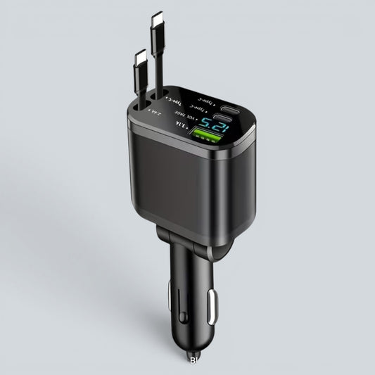 ChargeFlow™ Retractable Car Charger