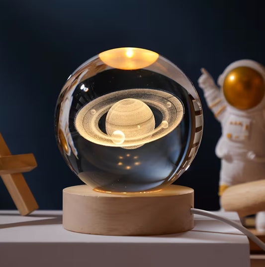 GalaxyGlow™ Crystal Lamp